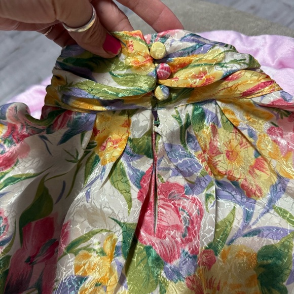 EJHARPER Womenβs 14 Long sleeve Turtle neck blouse plus size polyester floral - Picture 12 of 15